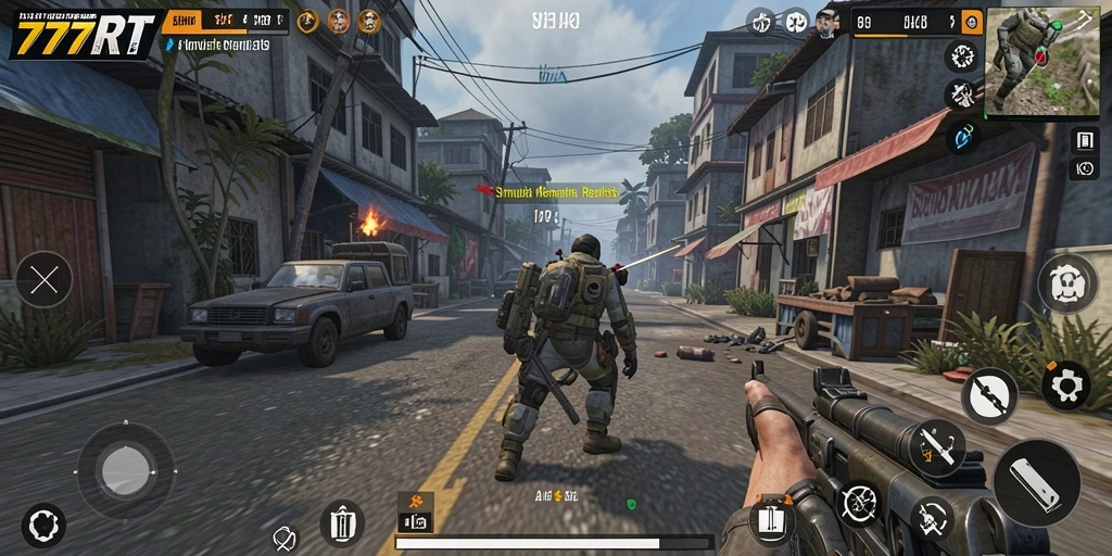 Screenshot utama 777RT menampilkan gameplay simulasi yang mengasyikkan.