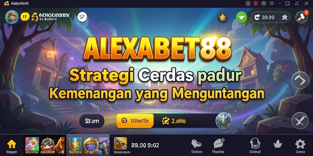 Tampilan gameplay <strong>ALEXABET88</strong> yang strategis dan menantang