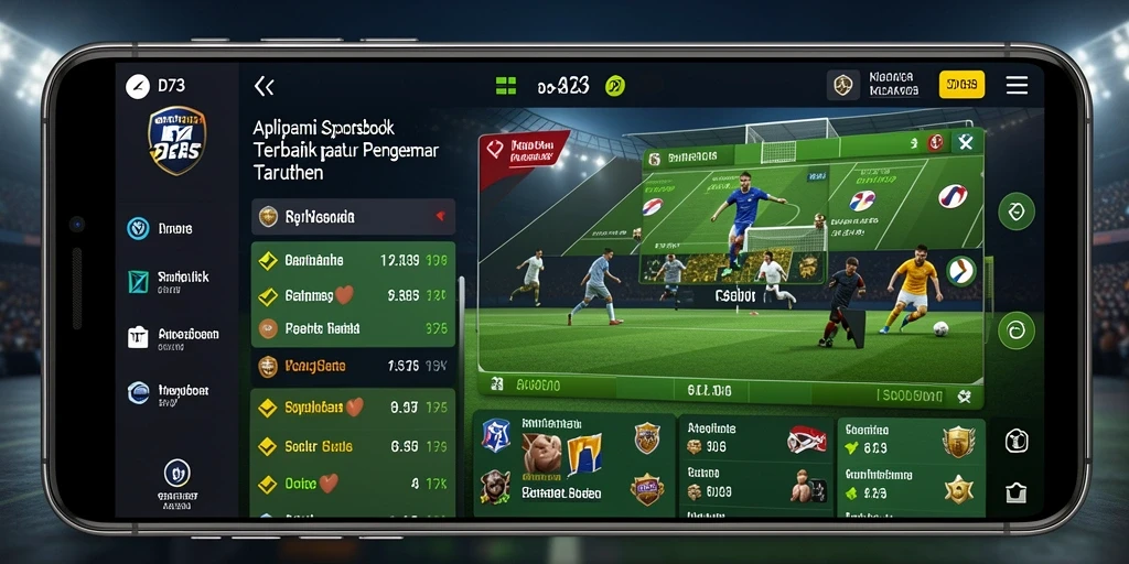 Screenshot D73 menampilkan pengalaman taruhan yang menarik dan intuitif.