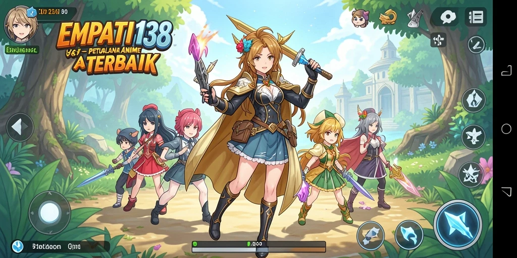 Tampilan gameplay menarik dari EMPATI138 yang penuh warna.