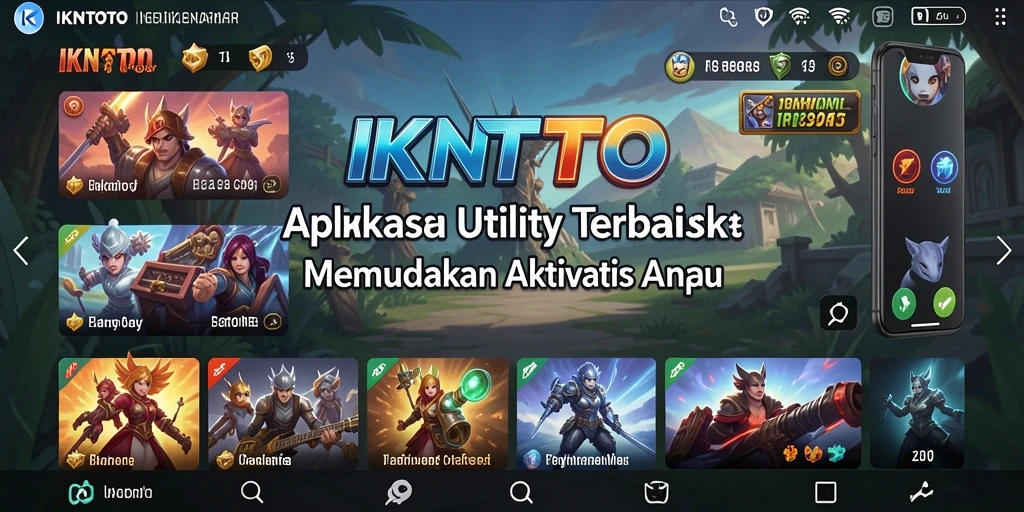 Screenshot utama IKNTOTO menampilkan antarmuka pengguna yang ramah dan fungsional.