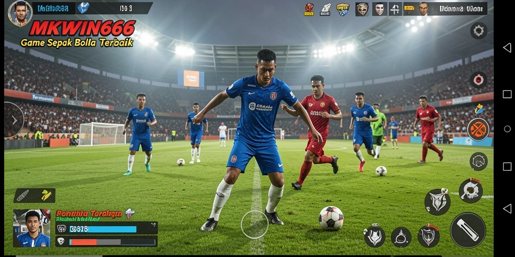 Tampilan gameplay MKWIN666 yang menegangkan dan mendebarkan saat pertandingan berlangsung.