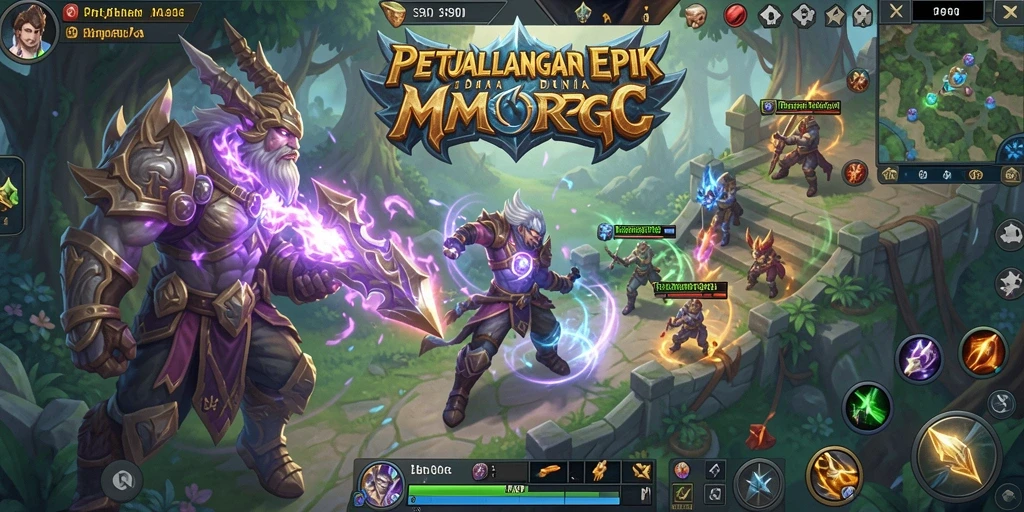 Gameplay seru di dunia fantasi S80 yang penuh petualangan.