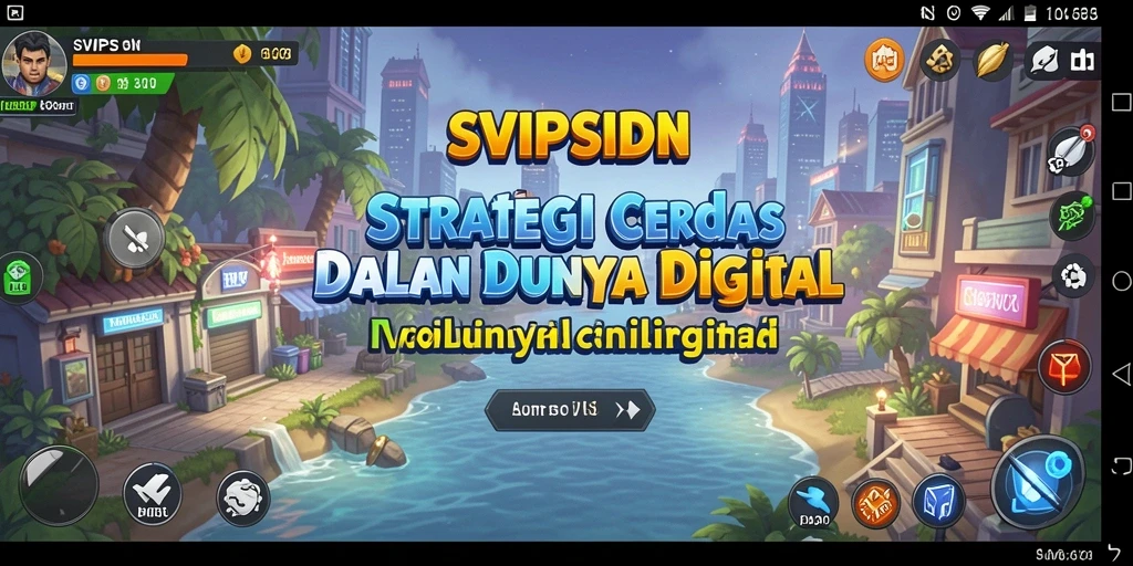 Tampilan gameplay menegangkan dan strategi mendalam di SVIPSIDN.