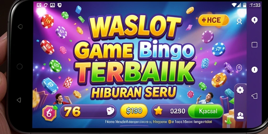 Tampilan menarik dari gameplay Bingo WASLOT yang mengasyikkan.